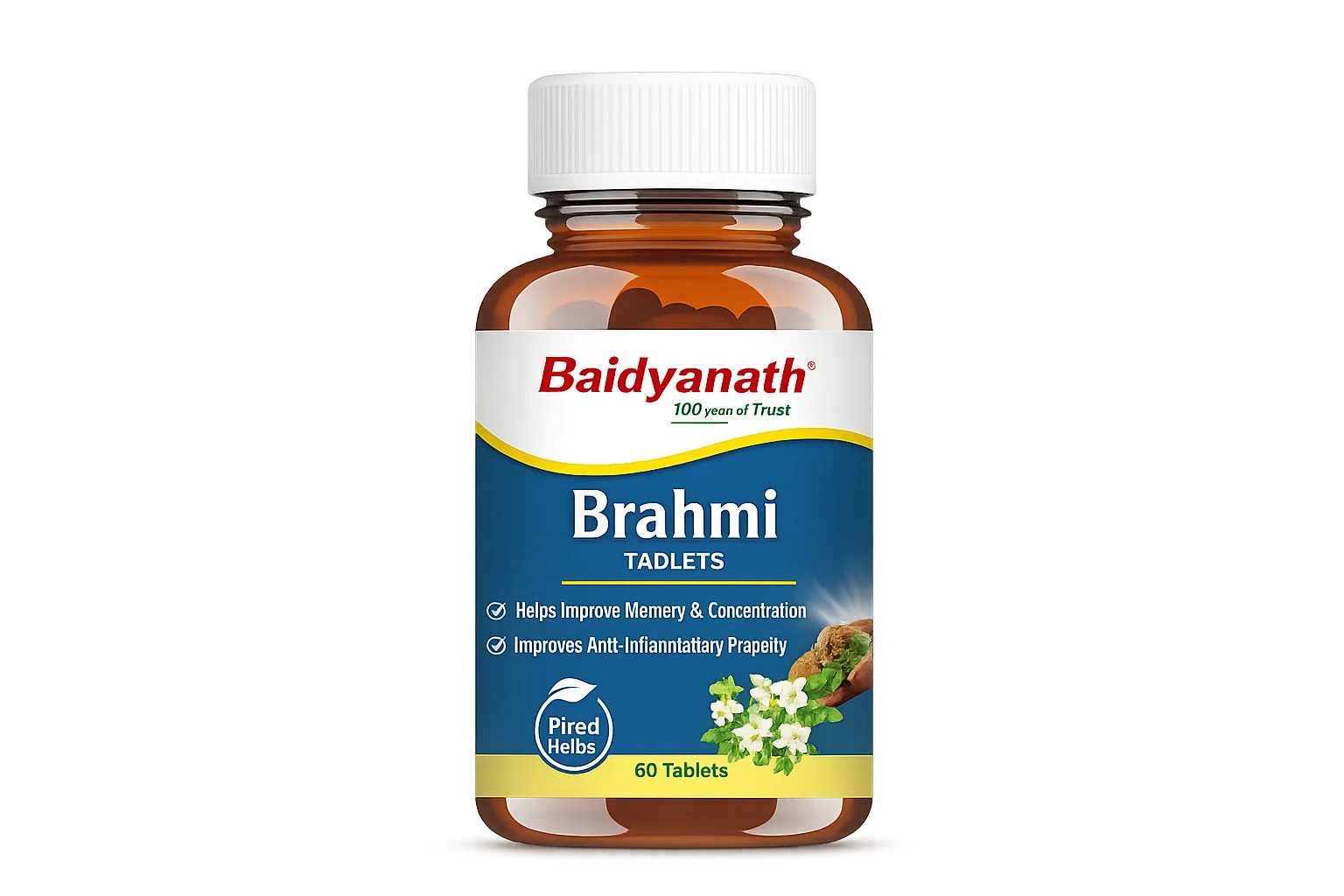 Baidyanath Brahmi Tablets – Mind & Memory Wellness