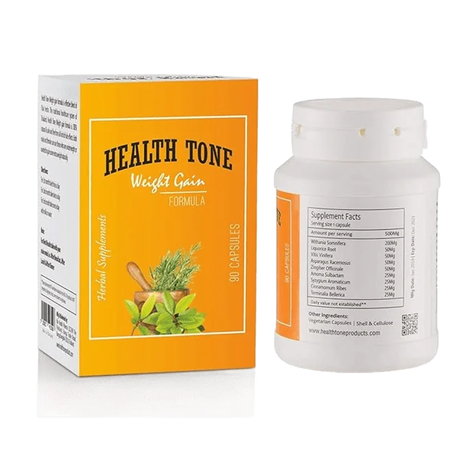 Health Tone Weight Gain Formula – 90 Supplements (1 Month Course)