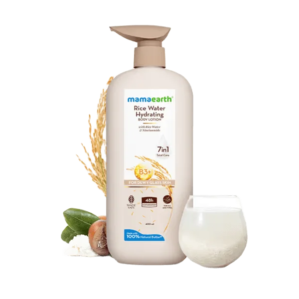 Rice Water Hydrating Body Lotion with Rice Water & Niacinamide