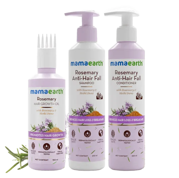 Rosemary Hair Fall Control Kit
