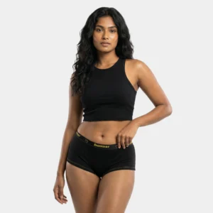 Trunks & Boy Short Matching Set – Noir