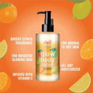 Iba Vitamin C Glow Body Lotion | Brightening & Hydrating | Argan Oil & Cocoa Butter