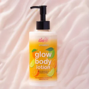 Iba Vitamin C Glow Body Lotion | Brightening & Hydrating | Argan Oil & Cocoa Butter