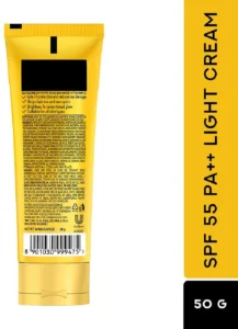 POND’s SPF 55 PA++ Light Sun Miracle Protect & Bright Sunscreen (50g) | With 3% Niacinamide & Vitamin C