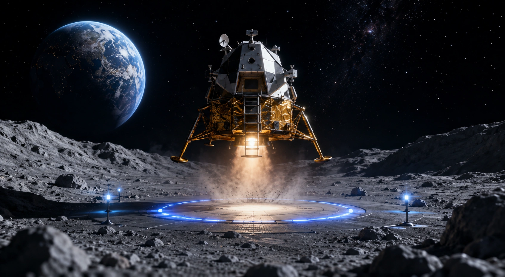 Moon Landing – Free Online Lunar Landing Game